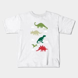 Dinosaur Holiday Kids T-Shirt